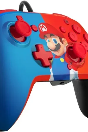 Manette PDP Rematch Mario (rouge et bleu) Manettes de jeu | Produit phare
