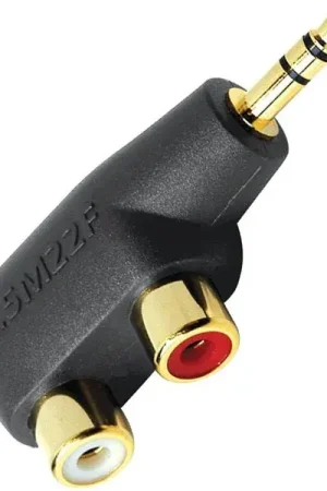 Audioquest Mini jack mâle / 2 RCA femelle Adaptateurs audio - Offre