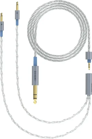 Dekoni Audio câble audio Ensemble 6.35mm avec connecteurs 3.5mm  Câbles casques - Coup de cœur des clients