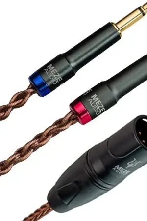 Très demandé - Câble pour casque Meze 109 Pro / Liric PCUHD XLR 4 Pin Cuivre - longueur 2,5 m Câbles casques