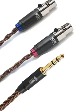 Câble pour casque Meze Elite / Empyrean PCUHD 6,35 mm Cuivre - longueur 2,5 m Câbles casques | Super offre