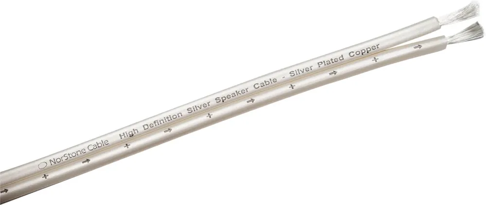 Petit prix - NorStone Silver 250 (1 m) Câbles d'enceintes au mètre