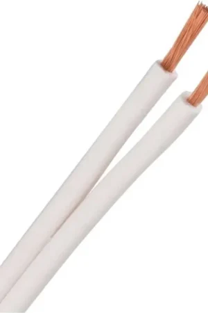 QED Profile 79 Strand Blanc (1 m) Câbles d'enceintes au mètre - Prix doux