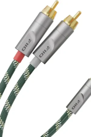 Prix bas - FiiO LINK-RCA3 (1 m) Câbles RCA/Cinch stéréo