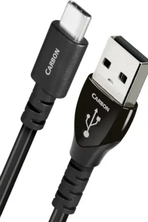 Audioquest Carbon USB A vers Type C (0,75 m) Câbles USB - Qualité supérieure
