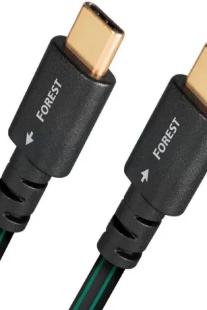 Disponible maintenant - Audioquest Forest USB-C (0,75 m) Câbles USB