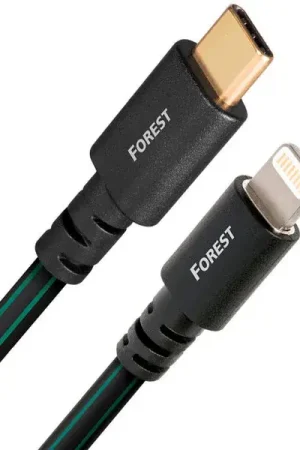 Dépêchez-vous - Audioquest Forest USB-C vers Lightning (0,75 m) Câbles USB