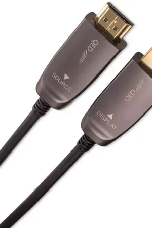 Retour gratuit - QED Performance Active Optical HDMI LSZH (30 m) Câbles HDMI