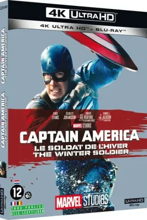 Dépêchez-vous - Captain America: The Winter Soldier (Blu-Ray UHD 4K + Blu-ray) Disques Blu-ray films
