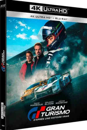 Gran Turismo (1 Blu-ray UHD 4K + 1 Blu-ray) Disques Blu-ray films - Offre exceptionnelle