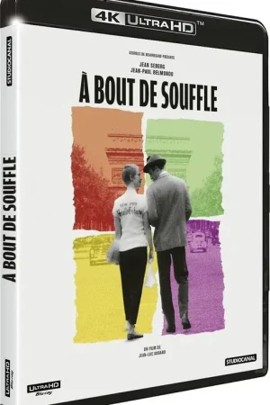 A bout de Souffle (1 Blu-ray UHD 4K ) Disques Blu-ray films - Remise