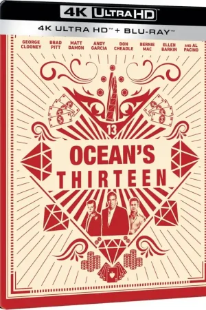 Tendance - Ocean's 13 Steelbook (Blu-ray UHD 4K + Blu-ray) Disques Blu-ray films
