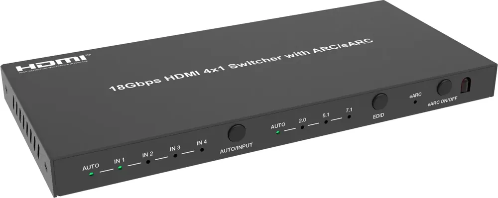DVDO 4K HDMI 4-1 Switcher HDR ARC Commutateurs, switch et sélecteurs | Prêt à expédier