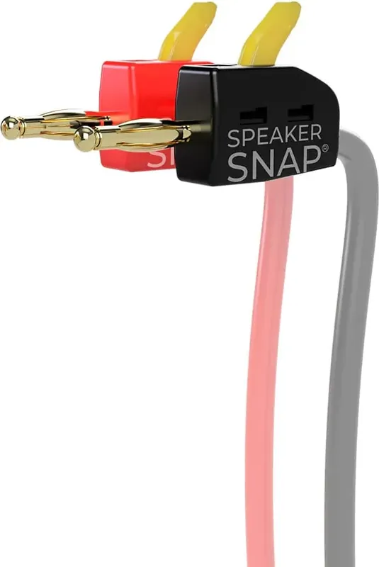 Stock limité | Speaker Snap Auto (lot de 4) Fiches bananes et fourches