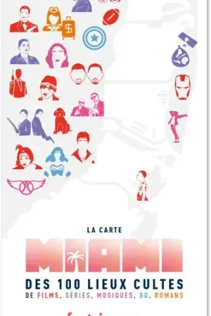 Petit prix - Cartes de Miami des 100 lieux cultes Livres