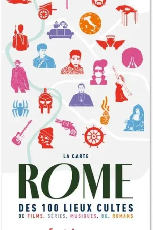 Meilleure vente - Carte de Rome des 100 lieux cultes Livres