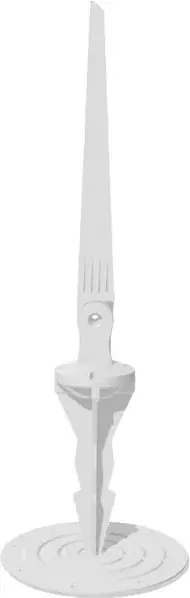 Lithe Audio IO1 Garden Spike Blanc Pieds pour enceintes - Qualité supérieure