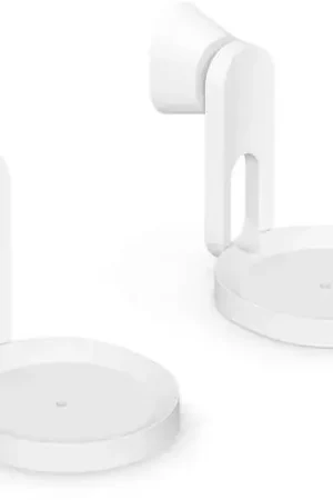 Coup de cœur des clients - Wallmount Era 100 Blanc (la paire) Supports pour enceintes