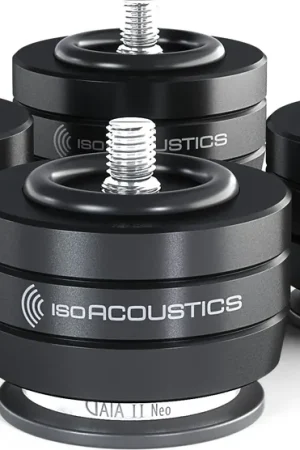 IsoAcoustics Gaia II Neo Noir (lot de 4) Absorbeurs acoustiques | Profitez-en maintenant