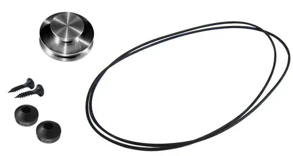 Retour facile | Pro-Ject Turntable Modification Kit Courroies vinyle