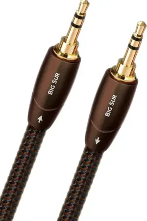 Audioquest Big Sur mini-jack Mâle/Mâle (0,6 m) Câbles jack et mini-Jack - Bonne affaire
