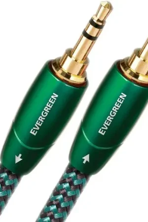 Audioquest Evergreen mini-jack Mâle/Mâle (0,6 m) Câbles jack et mini-Jack | Prix malin