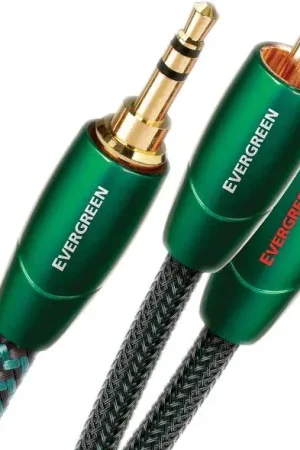 Bientôt épuisé | Audioquest Evergreen mini-jack RCA (0,6 m) Câbles jack et mini-Jack