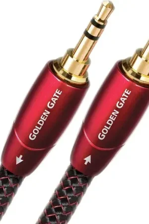Déstockage | Audioquest Golden Gate mini-jack Mâle/Mâle (0,6 m) Câbles jack et mini-Jack