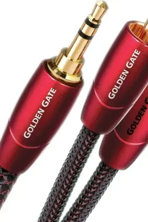 Audioquest Golden Gate mini-jack RCA (0,6 m) Câbles jack et mini-Jack - Tout nouveau