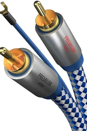 Inakustik Premium phono Cable (0,75 m) Câbles phono | Se termine bientôt