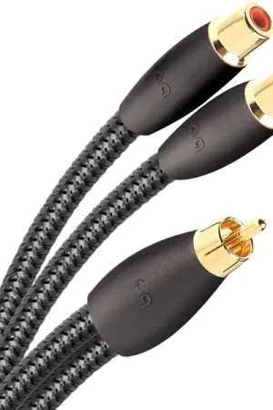 Audioquest FLX-X Splitter (RCA mâle / 2 RCA femelle) Câbles RCA/Cinch stéréo | Satisfait ou remboursé