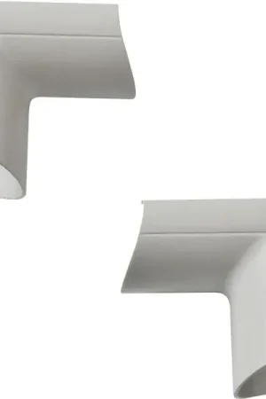 Envoi rapide | Coudes internes pour D-Line Trunk 30/15 mm (lot de 2)  Caches-câbles