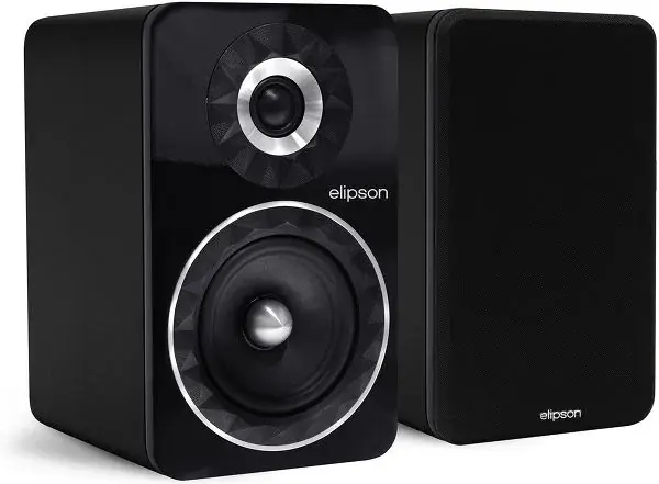 Achetez en ligne | Elipson Prestige Facet 6B Noir (la paire) Enceintes bibliothèque