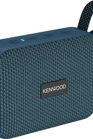 Kenwood AS-60BT-A Bleu Enceintes Bluetooth portables | Qualité premium