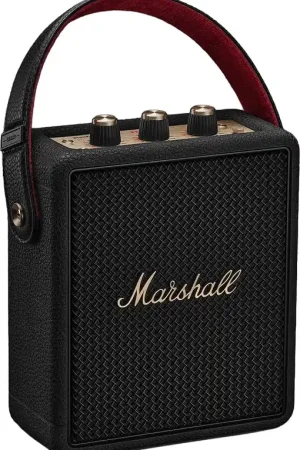 Marshall Stockwell III Black & Brass Enceintes Bluetooth portables | Nouveau au catalogue