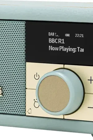 Plus que quelques jours | Roberts Revival Petite 2 Bleu ciel Enceintes Bluetooth portables