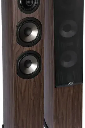 Tout juste disponible - Cabasse MC170 Jersey Chêne foncé (la paire) Enceintes colonne
