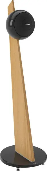 Achat sécurisé - Cabasse Riga 2 Noir mat sur pied chêne naturel (la pièce) Enceintes colonne