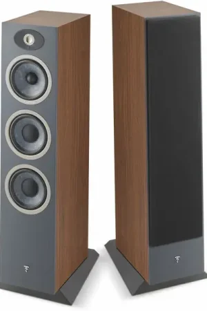 Focal Theva N°3 Bois foncé (la paire) Enceintes colonne | Prix malin