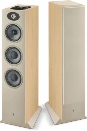 Focal Theva N°3 D Bois clair (la paire) Enceintes colonne - Très demandé