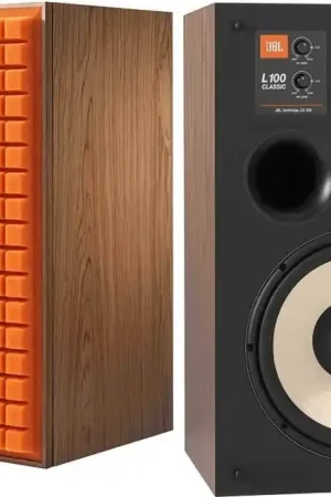 Plébiscité par les clients | JBL L100MKII Orange (la paire) Enceintes colonne
