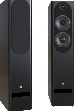 JMR Lunna MKII Noir satiné (la paire) Enceintes colonne | Liquidation