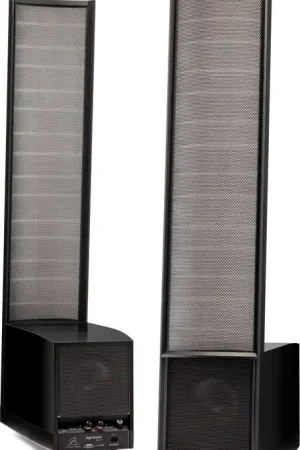 Martin Logan Impression ESL 11A Noir laqué (la paire) Enceintes colonne - Très bien noté