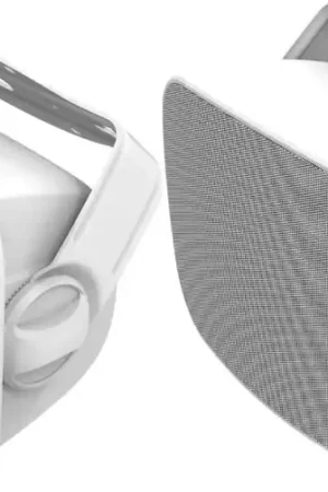 Réduction | Klipsch RSM-400 Blanc (la paire) Enceintes d'extérieur