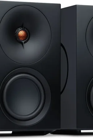 Cambridge Audio L/R M Noir (la paire) Enceintes sans fil hi-fi | Qualité professionnelle