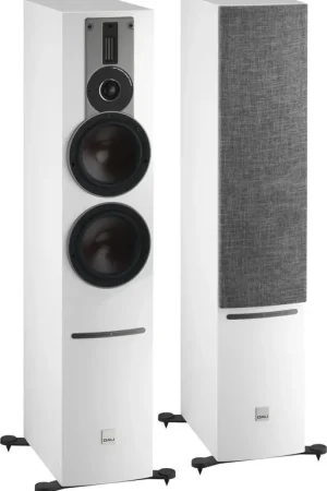 Prix promo | Dali Rubicon 6 C Blanc laqué (la paire) Enceintes sans fil hi-fi