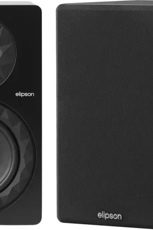 Elipson Prestige Facet II 6B Active Noir mat (la paire) Enceintes sans fil hi-fi | Expédition express