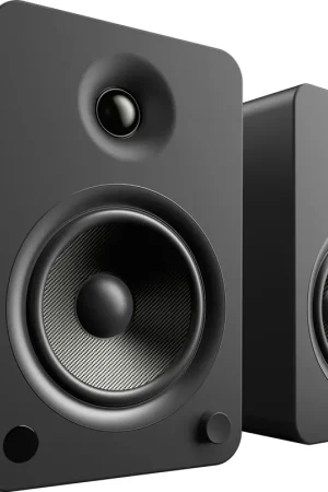 Meilleure vente | YU6 Noir mat (la paire) Enceintes sans fil hi-fi