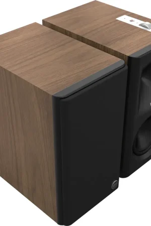 Plus que quelques pièces - Klipsch The Fives II Noyer (la paire) Enceintes sans fil hi-fi
