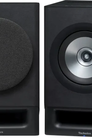 Technics SC-CX700E Noir mat (la paire) Enceintes sans fil hi-fi | Très bien noté